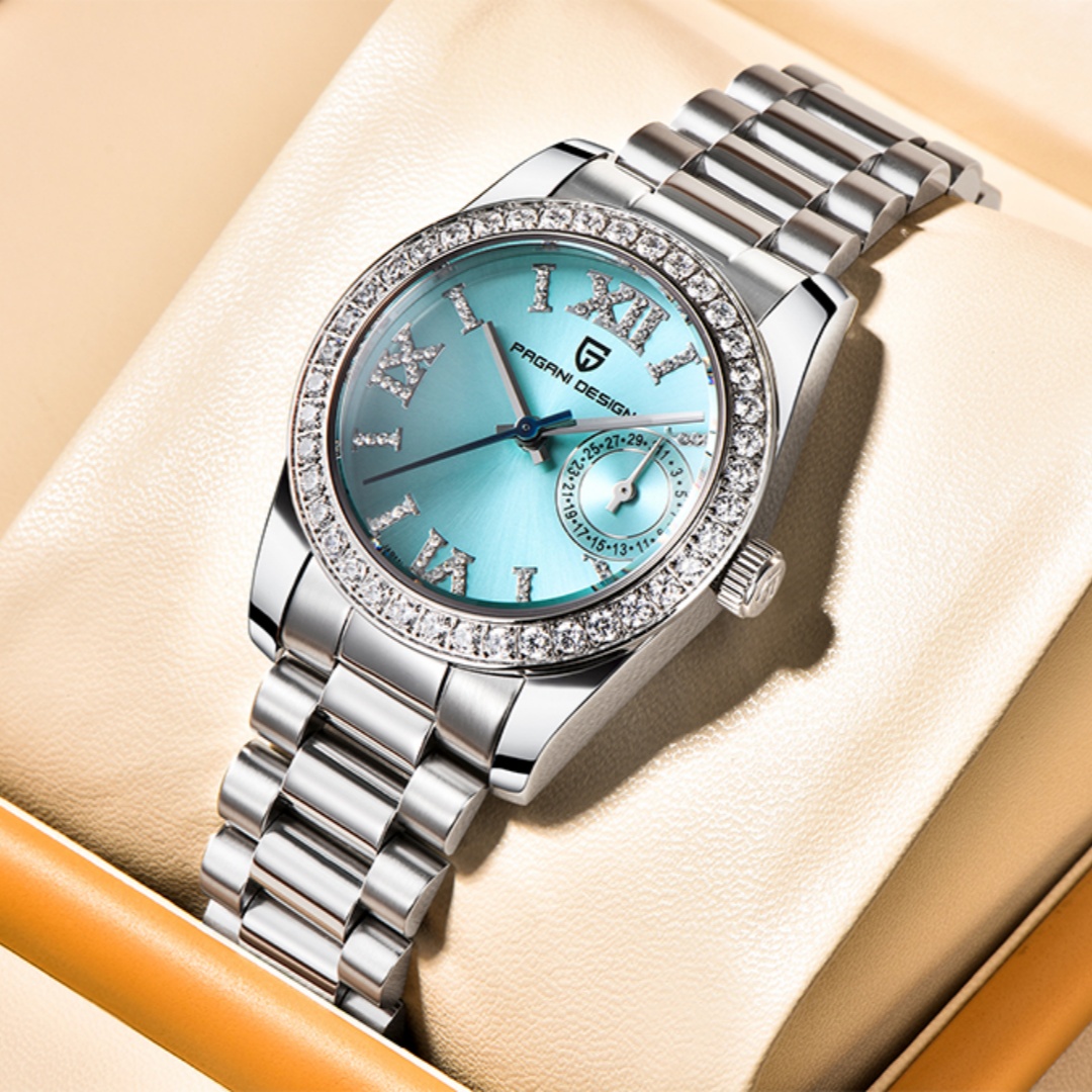 Luxury Watch Straps - パガーニデザイン 2026 新しい 32 ミリメートル女性用腕時計エレガントな高級クォーツ時計女性用ファッション防水時計サファイア時計