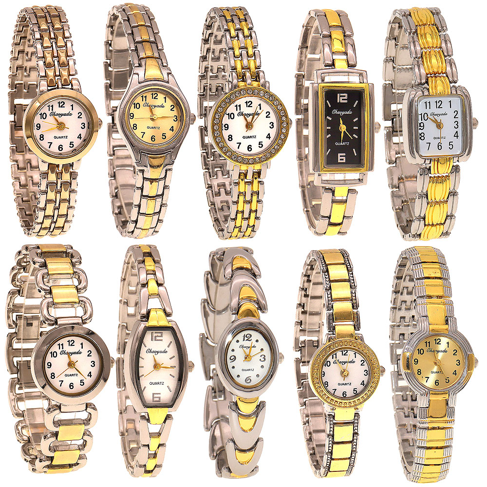 Luxury Watch Straps - 10個/ロット、混合バルクエレガントレディース腕時計、高級腕時計、女性用クォーツ腕時計、女の子用腕時計、女性用腕時計ギフト