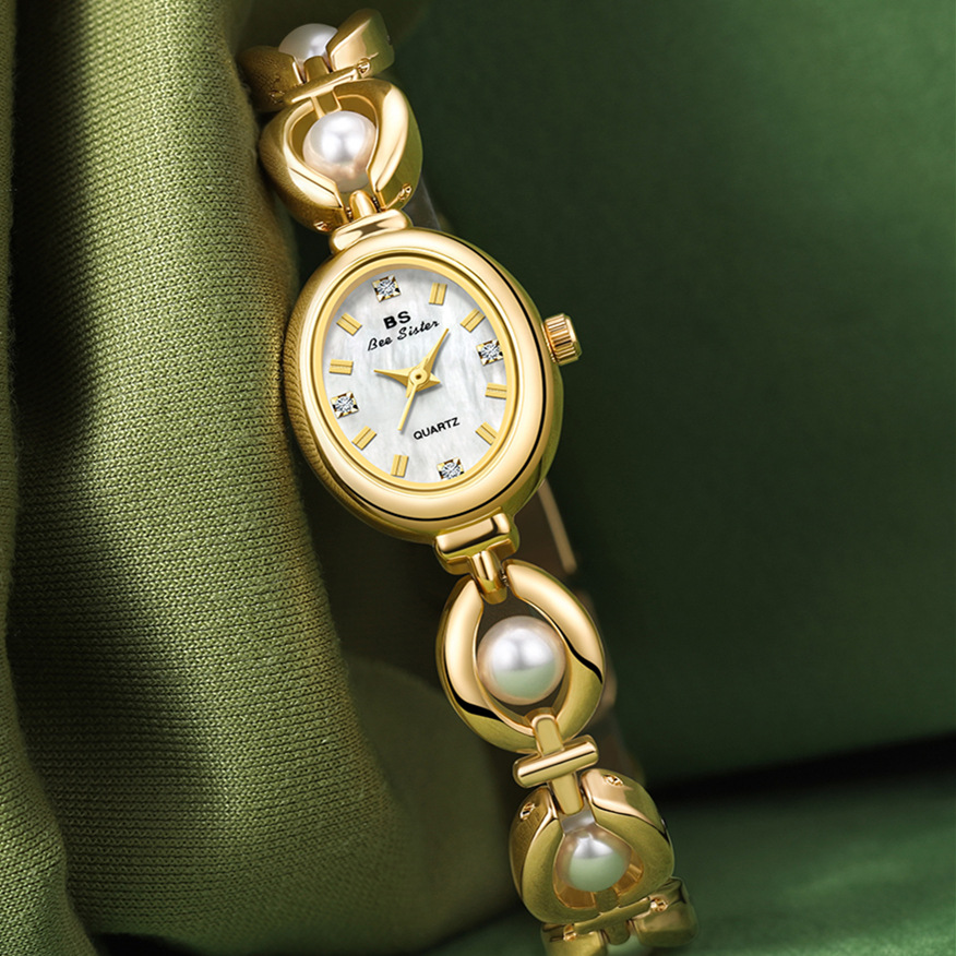 BS レディース腕時計ブランド和風ライト高級シンプルパールブ - Luxury Watch And Jewelry Brand のレビューと価格