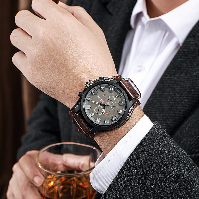 レトロメンズ腕時計クラシック高級ビジネスクォーツ時計ファッシ - Luxury Watch Audemars Piguet のレビューと価格