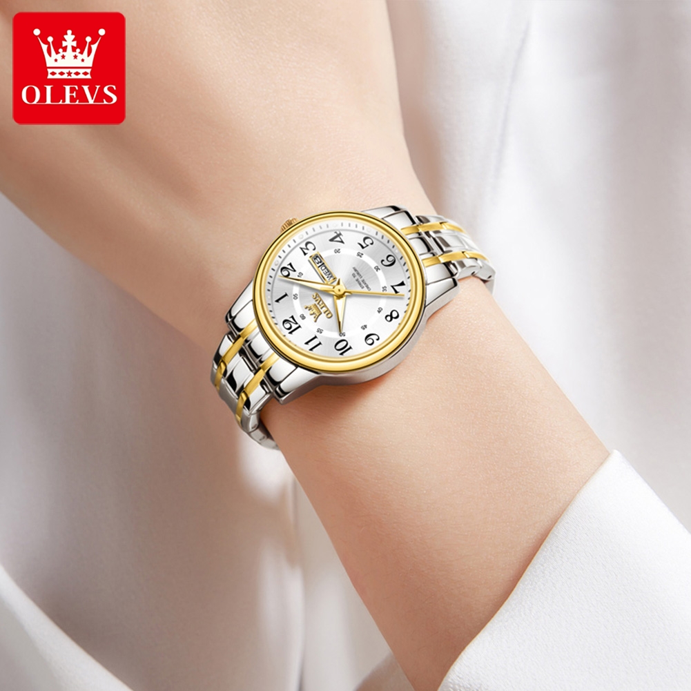 OLEVS 2891 高級ブランドファッション女性の腕時計防 - Luxury Watch Exhibition のレビューと価格