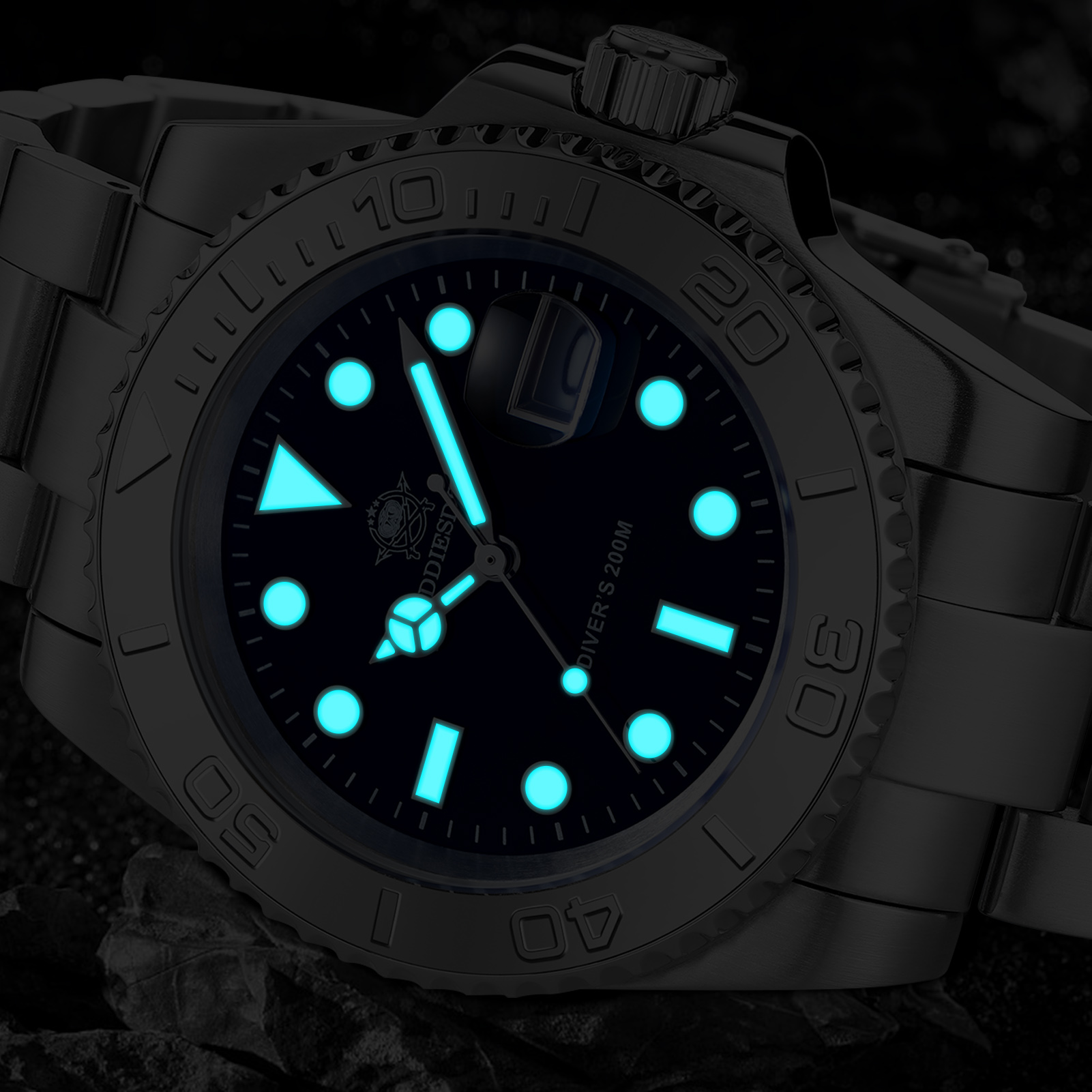 Diverb-男性用ステンレス鋼の時計,男性用高級クォーツ時 - Rolex Watch Submariner のレビューと価格