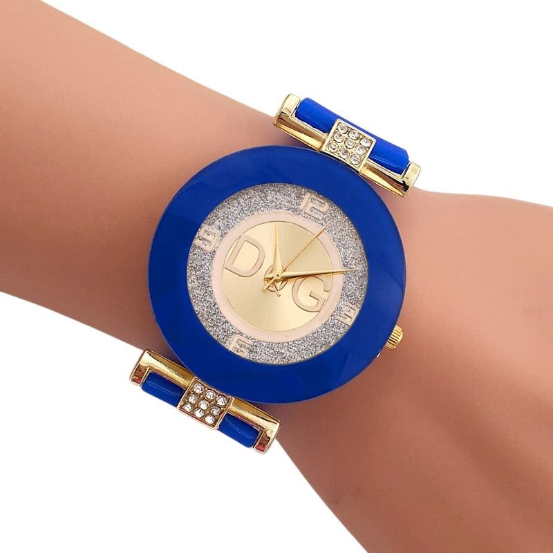 女性用高級腕時計 シリコンダイヤモンド 防水クォーツ腕時計  - Luxury Watch Collection のレビューと価格