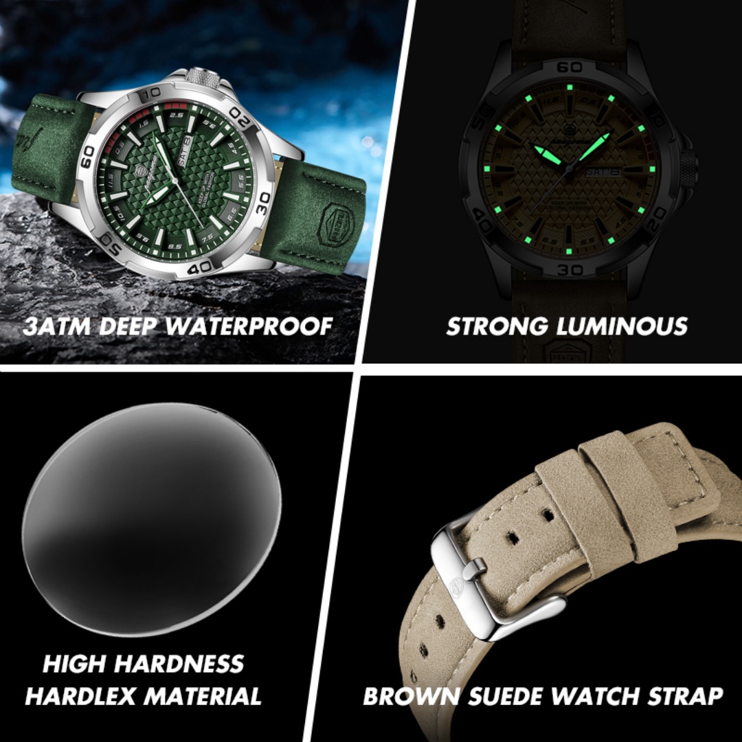PAAZOMU 高級ブランドメンズ腕時計 ファッションクォー - Luxury Watch Audemars Piguet のレビューと価格