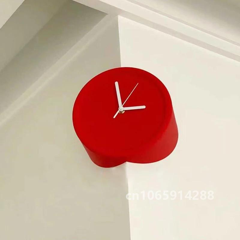 8 インチコーナー壁時計ミニマリスト壁アート時計寝室のメカニ - Luxury Watch House のレビューと価格
