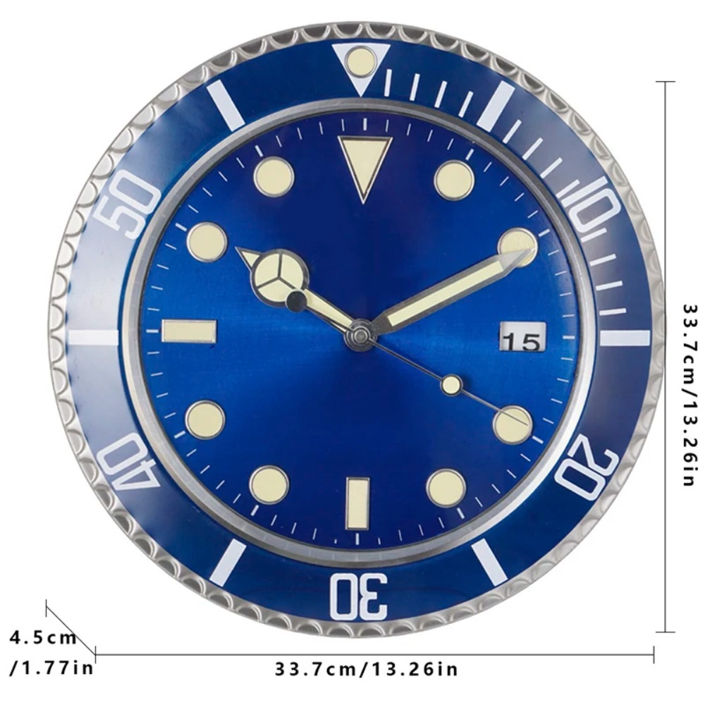 34cm 高級感あふれるクリエイティブな壁掛け時計 モダンな - Luxury Watch House のレビューと価格