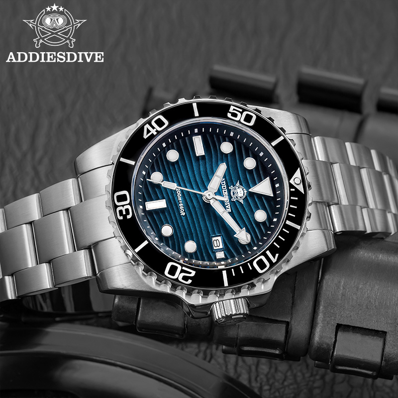 ADDIESDIVE メンズ 2115 クォーツ時計 サンド - Luxury Watch Straps のレビューと価格